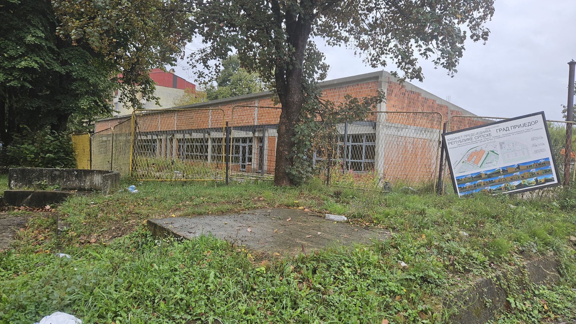 Istorijat slučaja uz galeriju fotografija vrtića u izgradnji