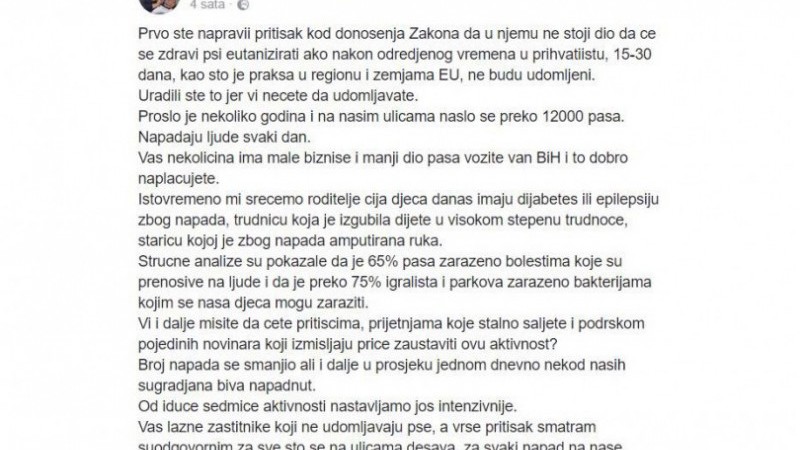 Svakog posta par minuta dosta