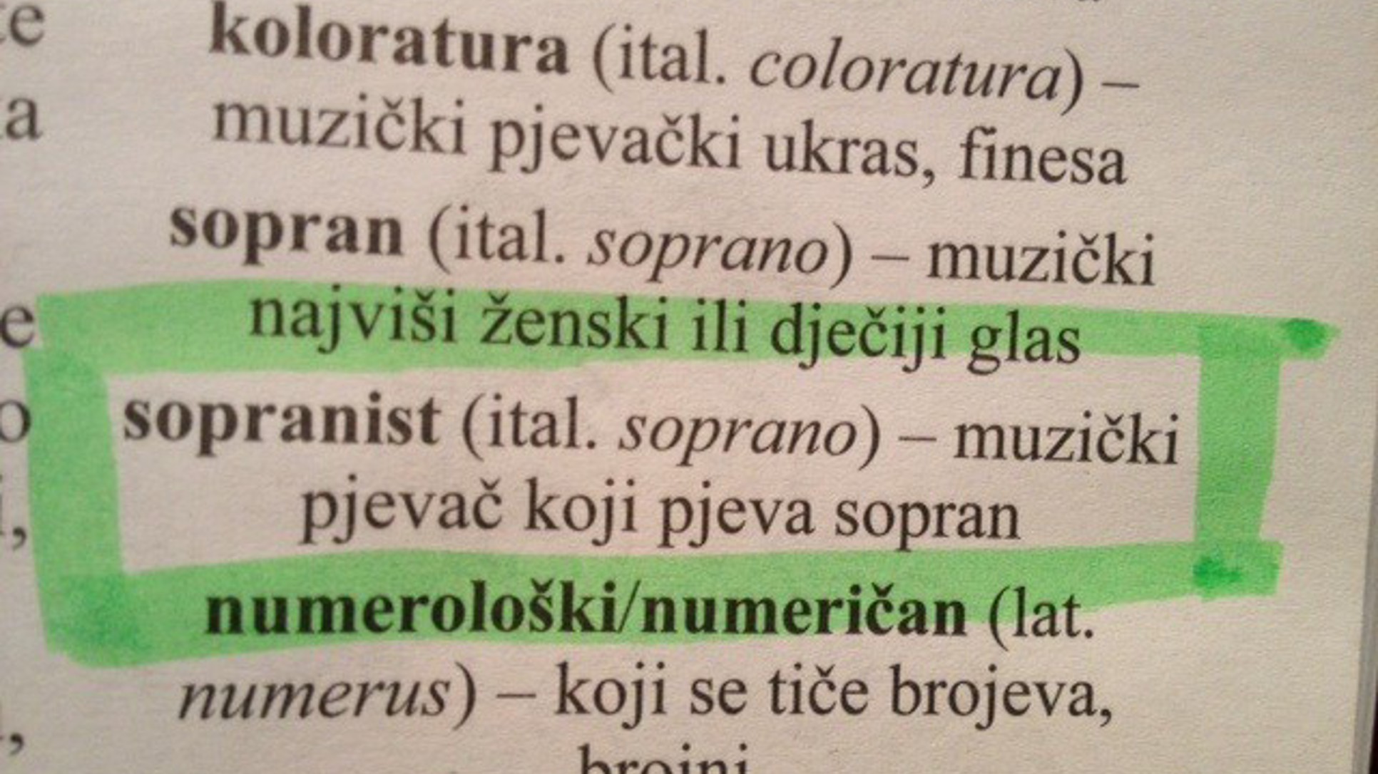 Sopran u čitanci