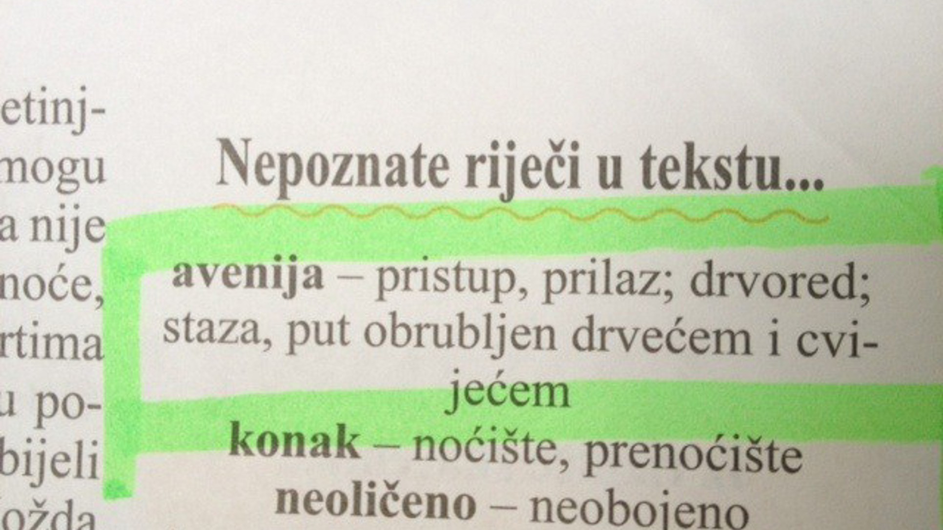 Šta je avenija?