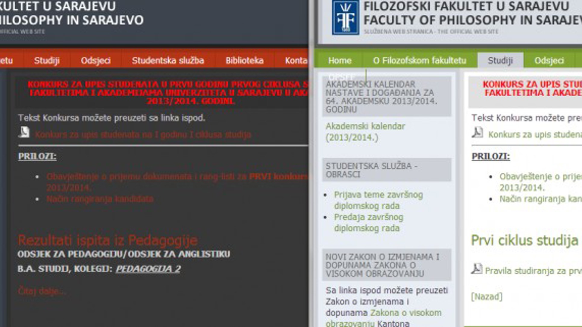 Filozofski fakultet Sarajevo