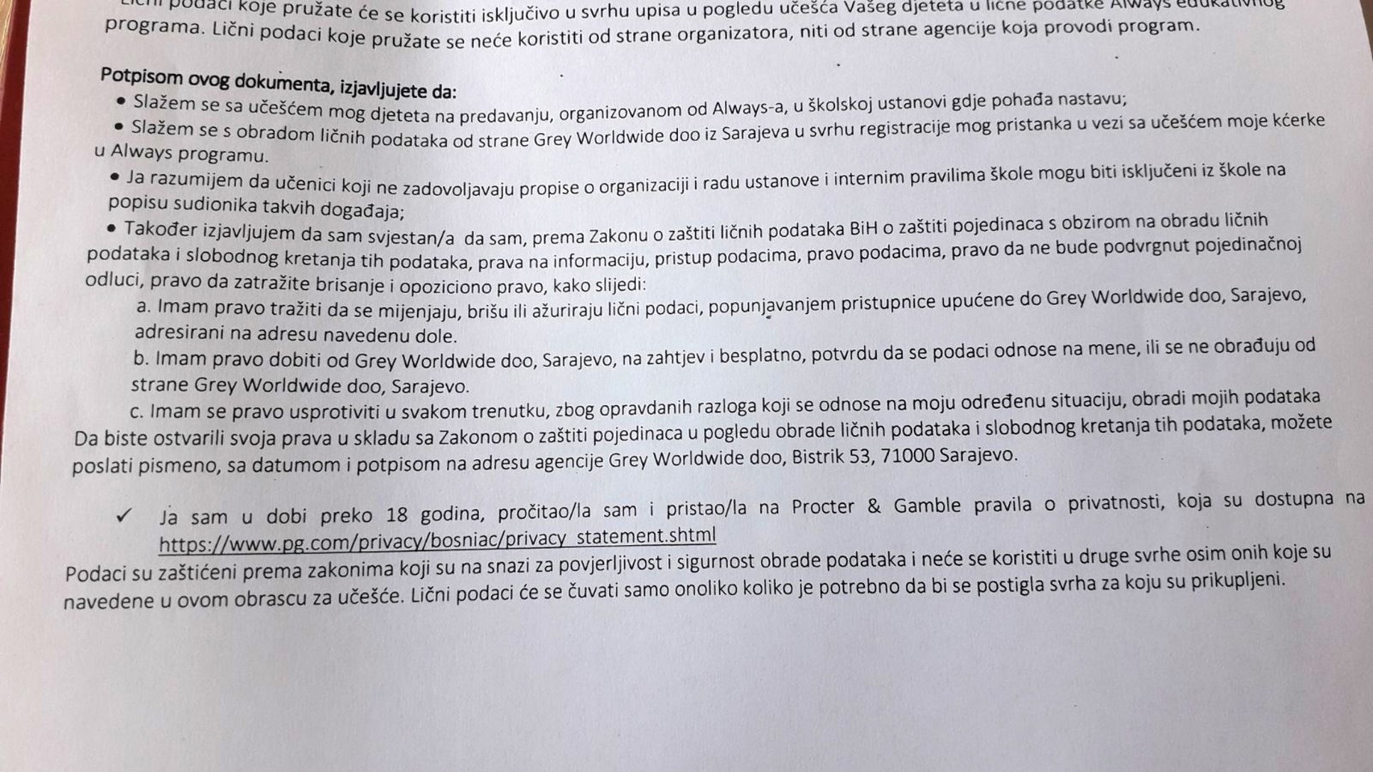 Reklamiranje, kampanja, tabuizacija... u režiji Ministarstva obrazovanja